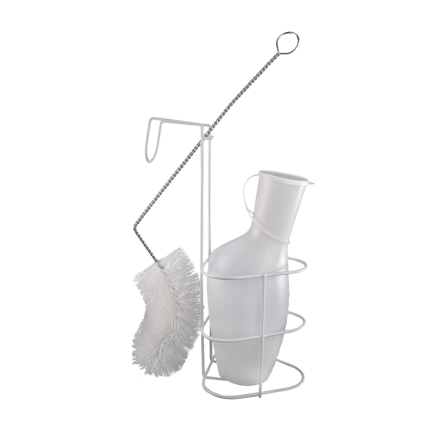 Dr.Junghans Moška urinska posoda s ščetko in stojalom