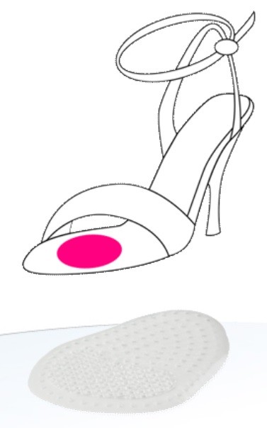 DoTobell Silikonska blazinica za čevlje 110S 2X