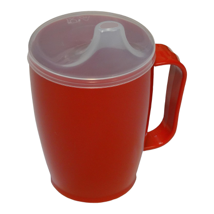 Junghans Lonček za bolnike nastavek+ročka rdeč