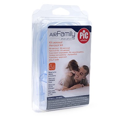 PiC Komplet pripomočkov za kompresorski inhalator 