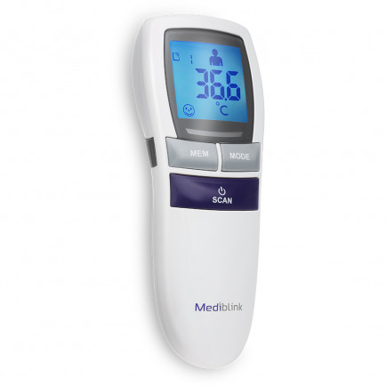 Mediblink Brezkontaktni termometer 6v1 M320