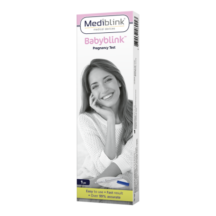 Mediblink Test nosečnosti Babyblink pero 1x M153