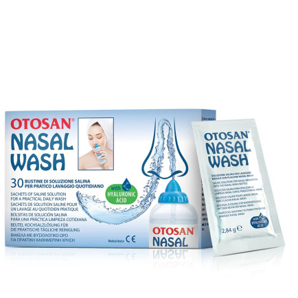 Otosan Fiziološka raztopina za izpiranje nosu vrečka 30x