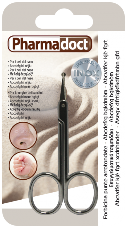 Pharmadoct Škarjice za nohte s topo konico
