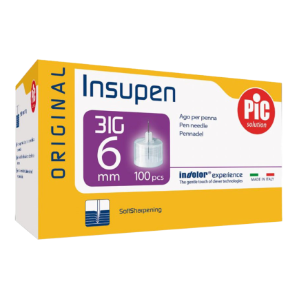 PiC Igle za inzulin Insupen G31 6mm 100X