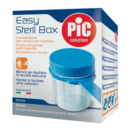 PiC Sterilna posodica za zbiranje urina 100mL