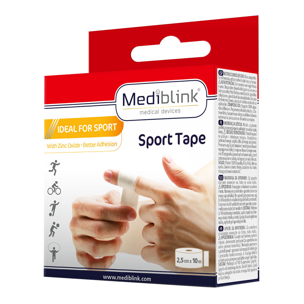 Mediblink Bandažni trak 2,5 cm x 10 m M137