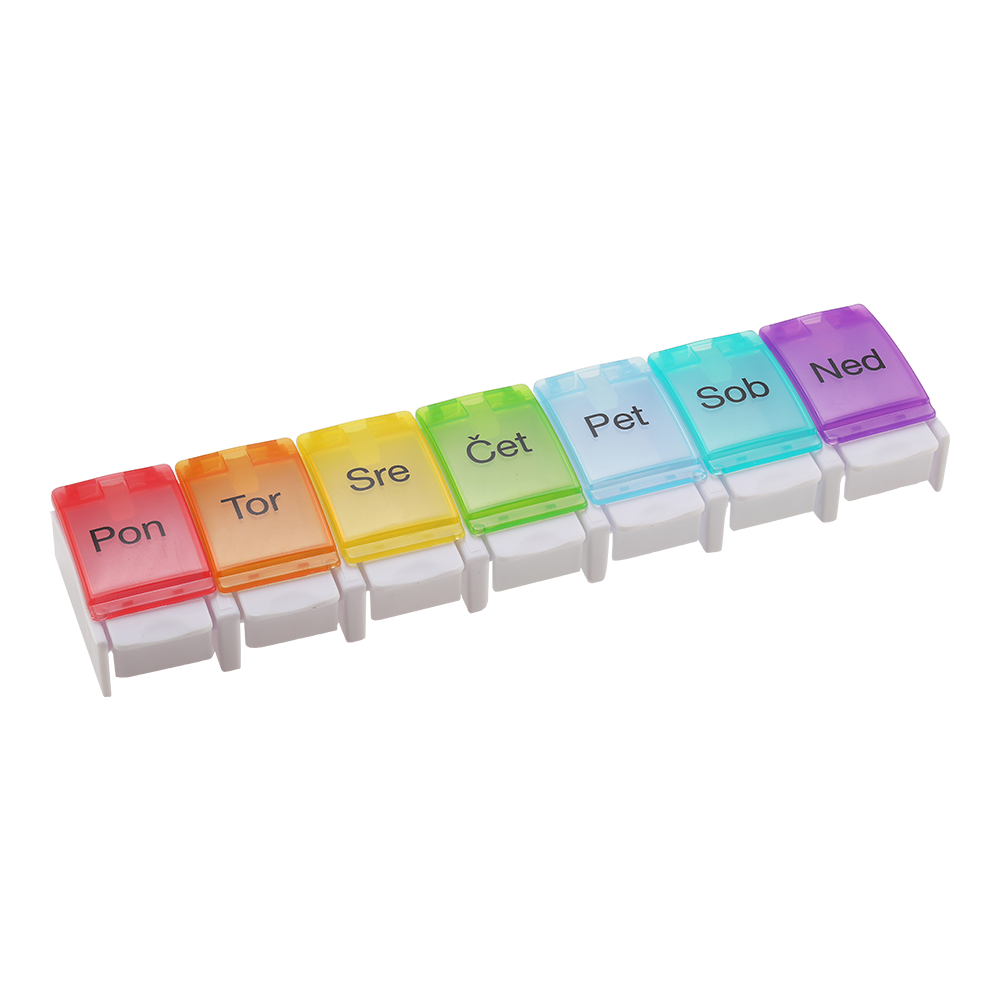 Mediblink Tedenska posodica za tablete Piano 1x/dan M010