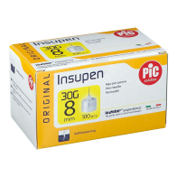 PiC Igle za inzulin Insupen G30 8mm 100x
