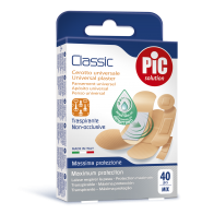 PiC Antibakterijski obliž Classic Mix 40x