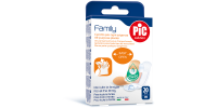 PiC Antibakterijski obliž Family Mix 20x