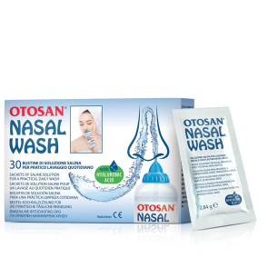 Otosan Fiziološka raztopina za izpiranje nosu vrečka 30x