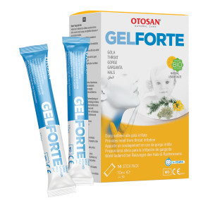 Otosan Gel Forte za grlo vrečka 10ml 14x